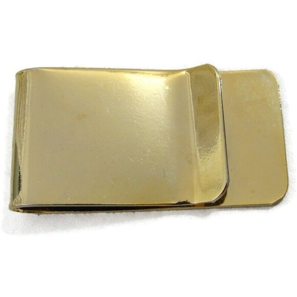 Vintage Dollar $ Sign Money Clip Men Wallet ID Credit Card Holder - Picture 4 of 11